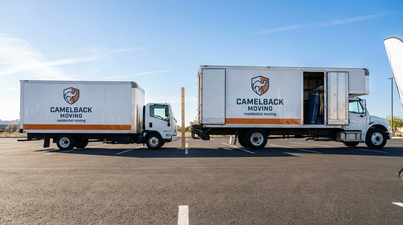 Moving truck size capacity guide in Bonita Springs